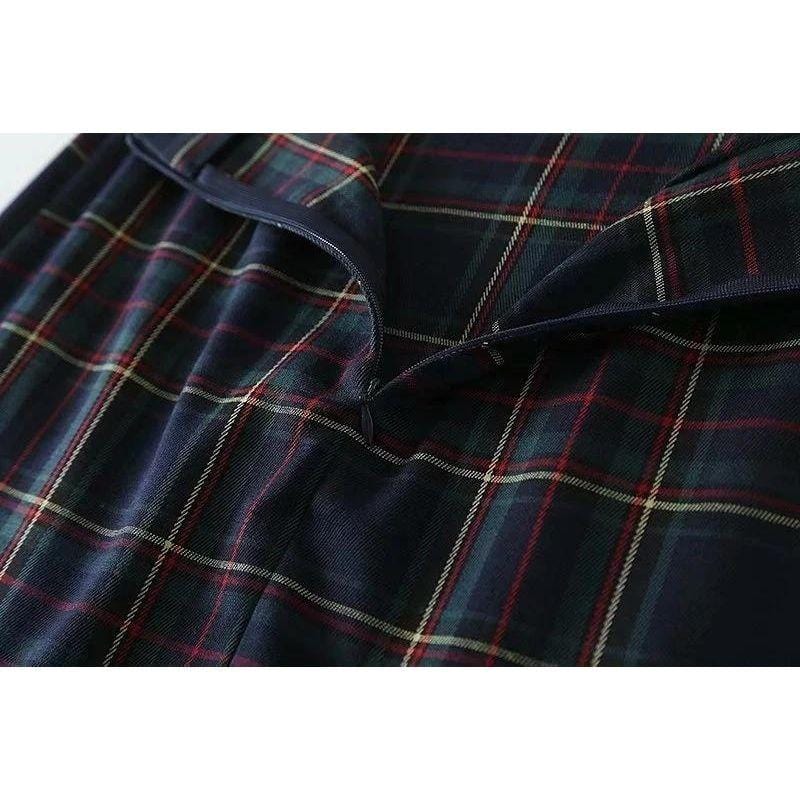 Detention Chic Plaid Mini Skirt