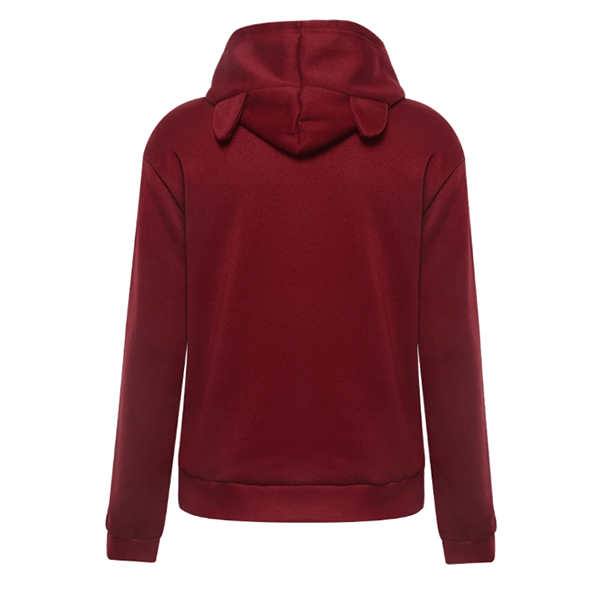 Dark Heart Cat Hoodie