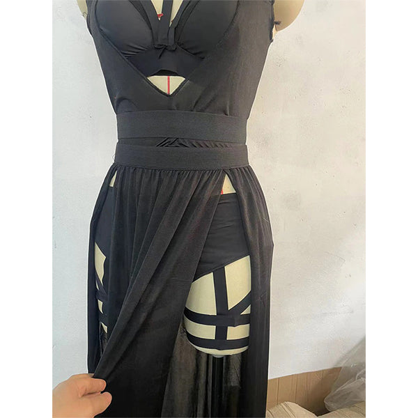 Summer Bandage Maxi Dress Set
