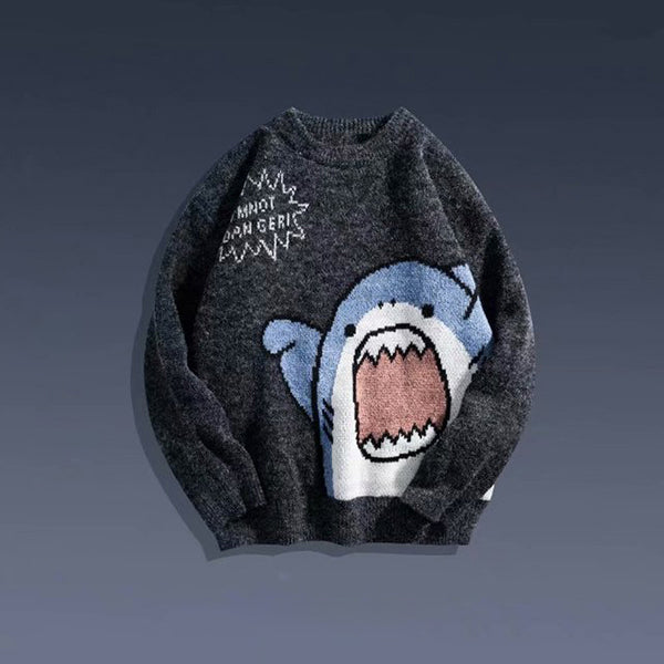 Shark Attack Knitted Sweater