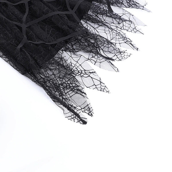 Web of Darkness Mini Skirt