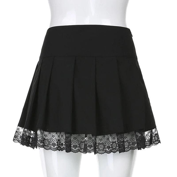 Sweet Gothic Academia Skirt
