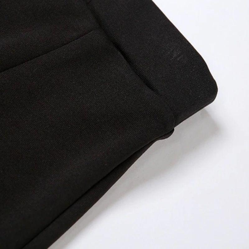 Morgana Black Pencil Skirt