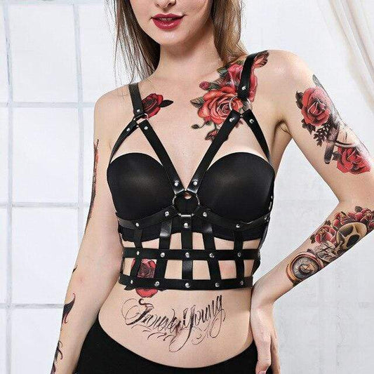 Savage Babe Gothic Harness