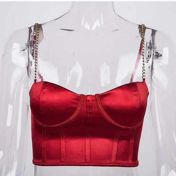 Modern Fantasy Goth Crop Top