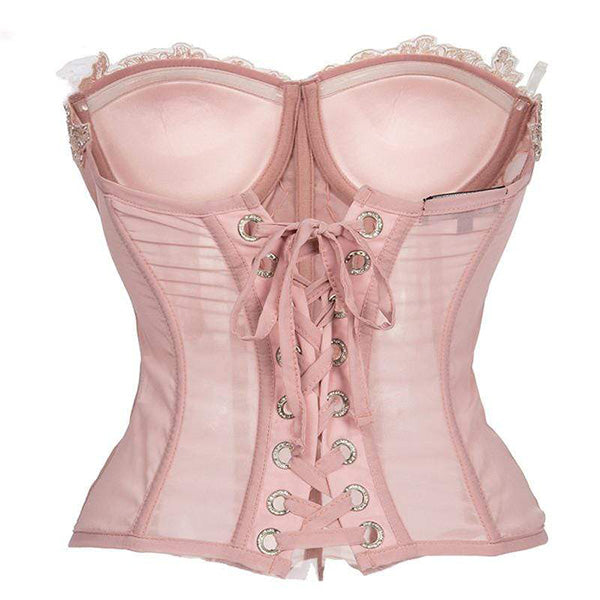 Sexy Floral Lingerie Corset