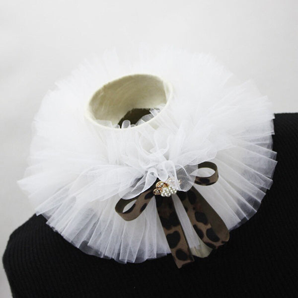 Ruth Victorian Mesh Ruffled Collar