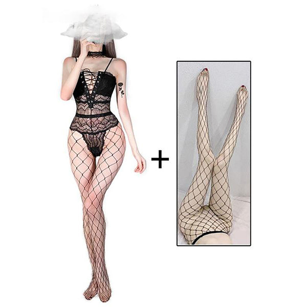 Poison Ivy Crotchless Lingerie
