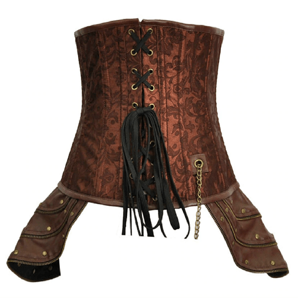 Hellebore Gothic Underbust Corset Steel Bone