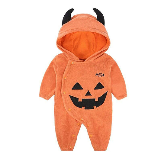 Pumpkin Long Sleeve Jumpsuit