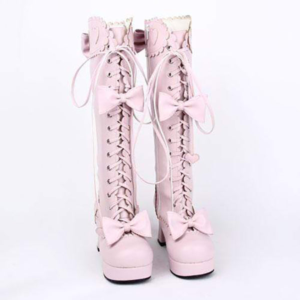 Lolita Bowtie Boots