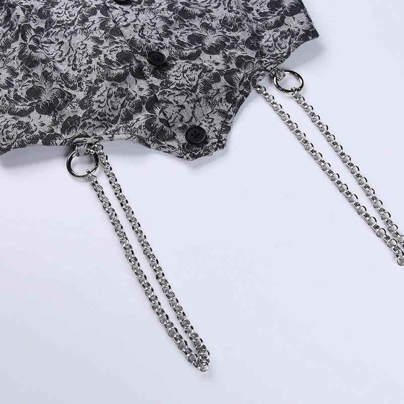 Chain of Sins Sexy Corset Top