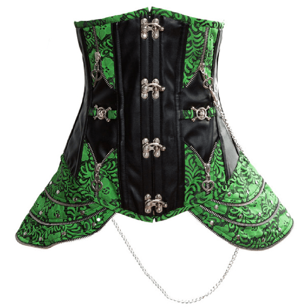 Hellebore Gothic Underbust Corset Steel Bone