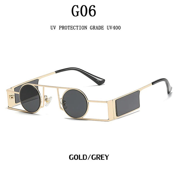 Skylar Round Punk Sunglasses