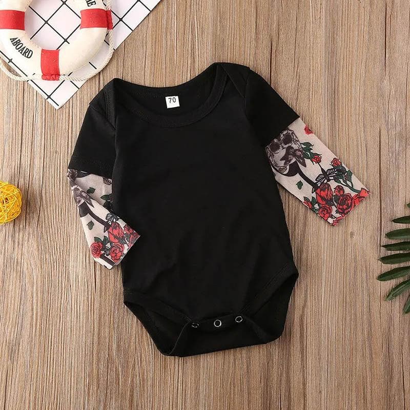 Tattoo Sleeve Baby Romper Shirt