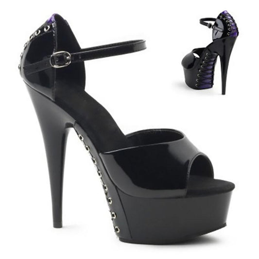 Gothic High Cross Sandals