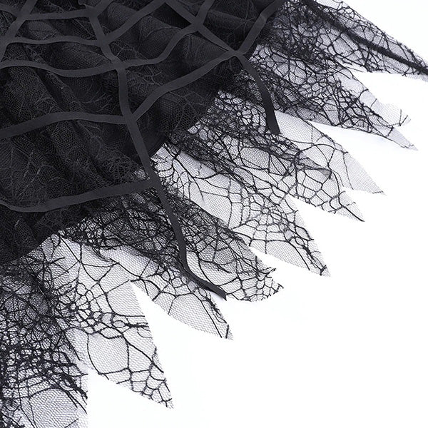 Web of Darkness Mini Skirt
