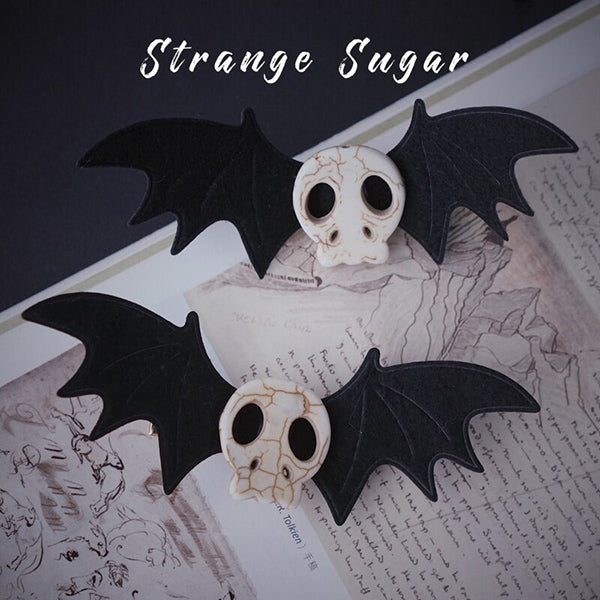 Goth Bowknot Hair Clips