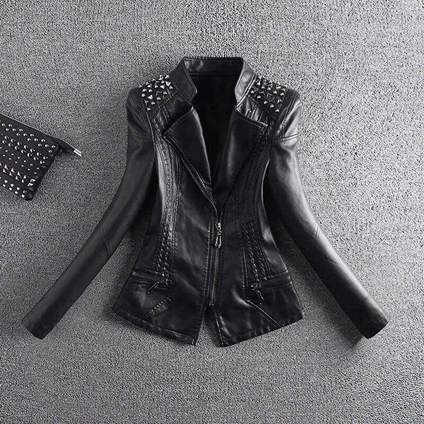 Jaded Memories Faux Leather Jacket