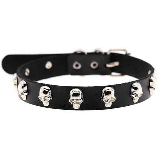Cursed Skull Choker Necklace