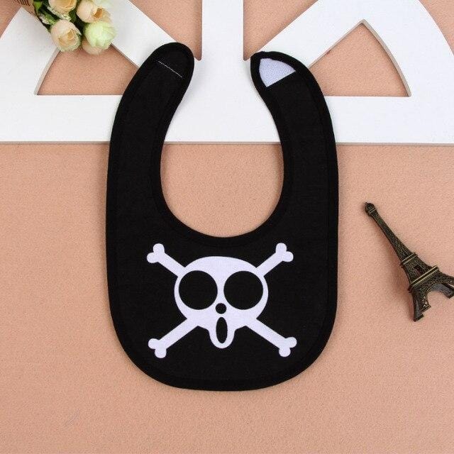 Skull Baby Goth Bibs