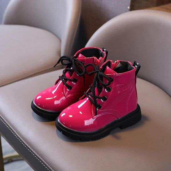 Little Soul Kids Leather Boots