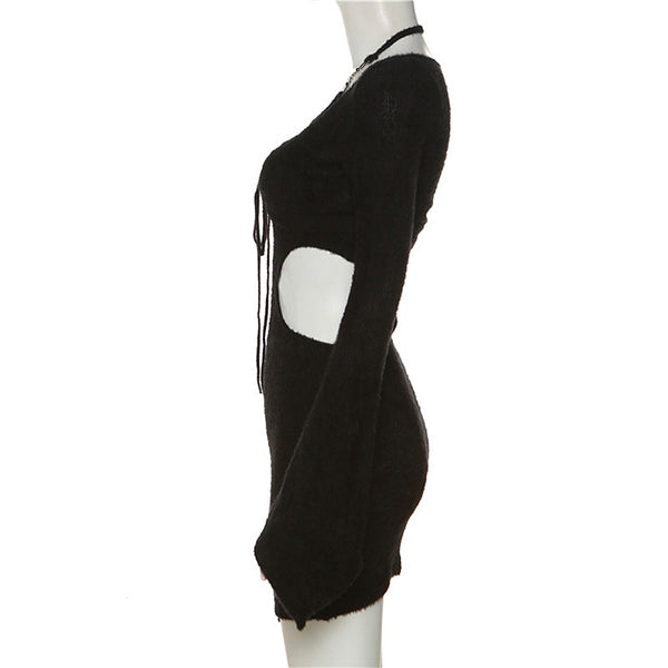 Chloe Knitted Sexy Dress Set