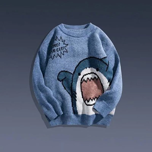 Shark Attack Knitted Sweater