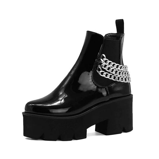 Exclusive Gothic Punk Chain Boots