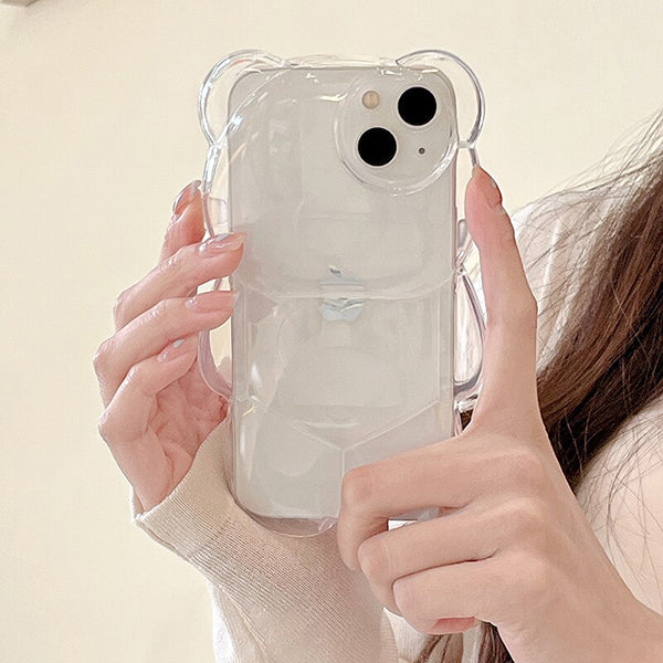 Teddy Transparent Phone Case