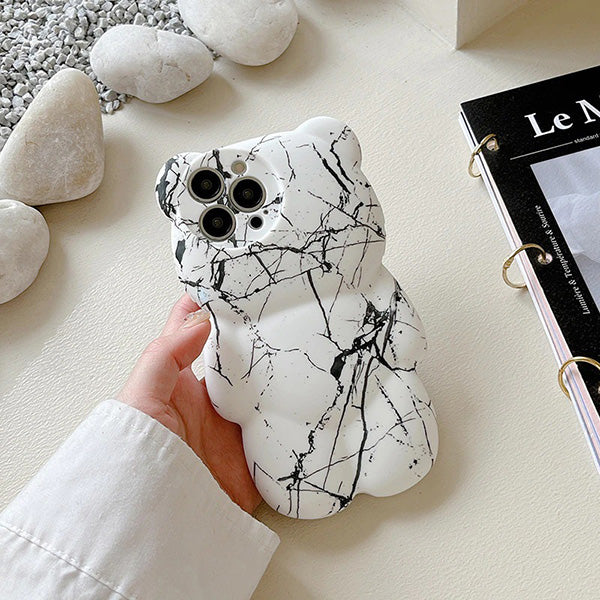 Marble Bear Phone Case