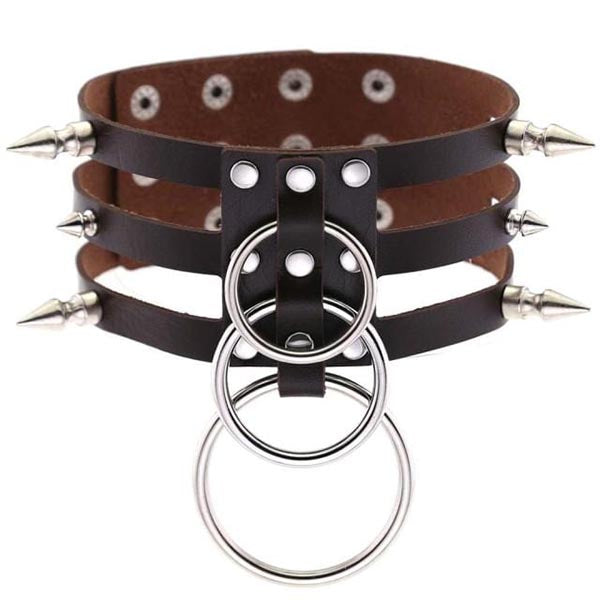 Nightfall Leather Choker