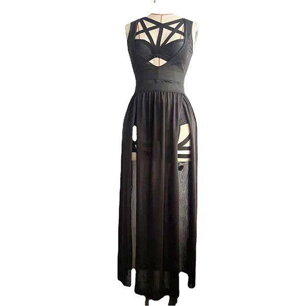 Summer Bandage Maxi Dress Set