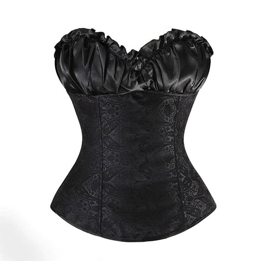 Scarlet Paisley Overbust Corset