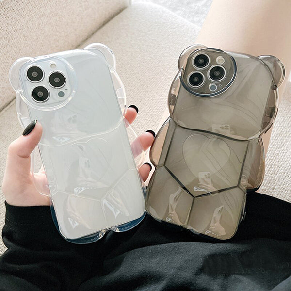 Teddy Transparent Phone Case