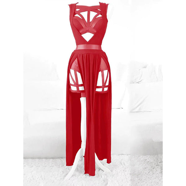 Summer Bandage Maxi Dress Set