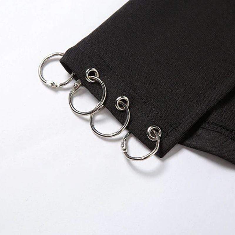 Morgana Black Pencil Skirt