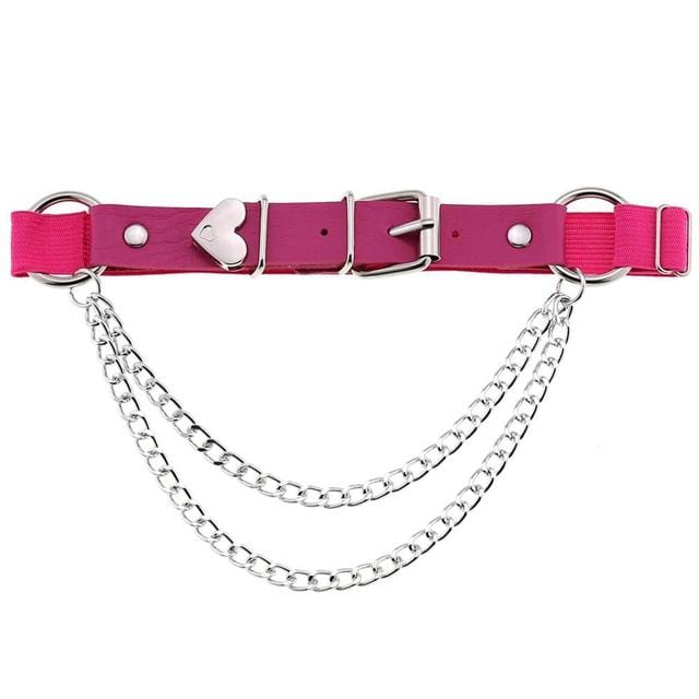 Gothic Lovestruck Leg Garter