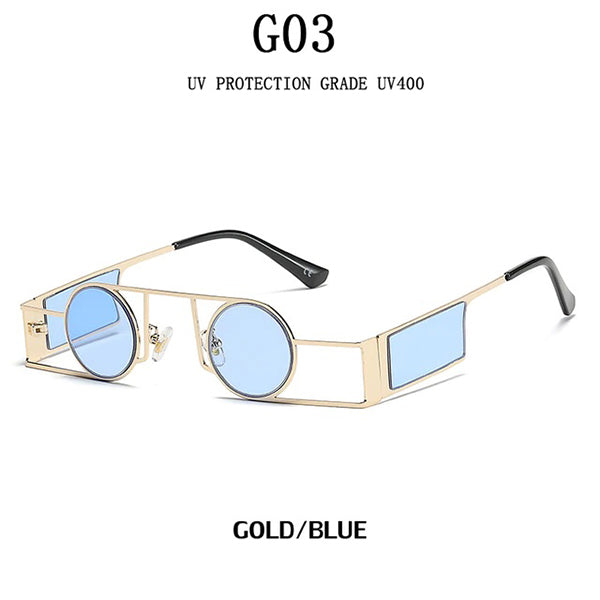 Skylar Round Punk Sunglasses