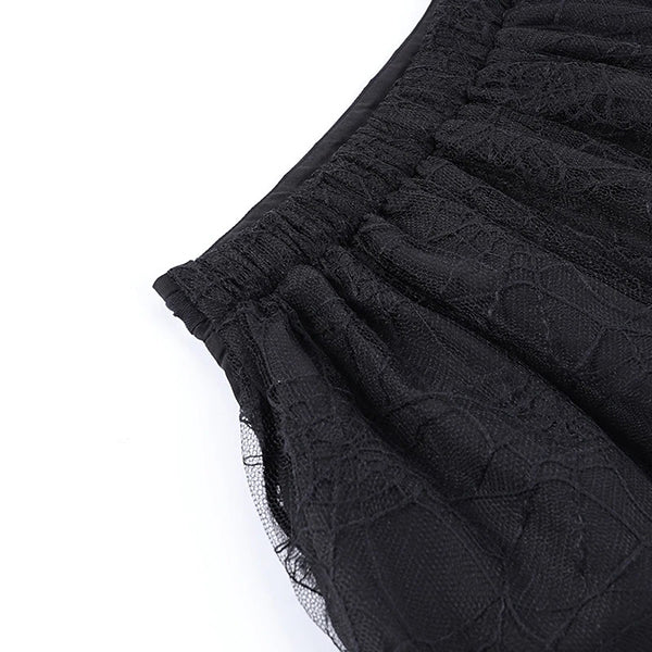 Web of Darkness Mini Skirt