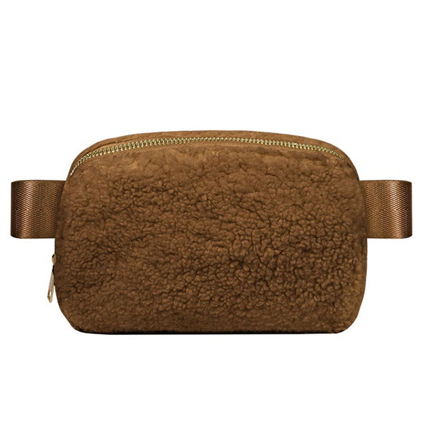 Posy Fleece Belt Bag