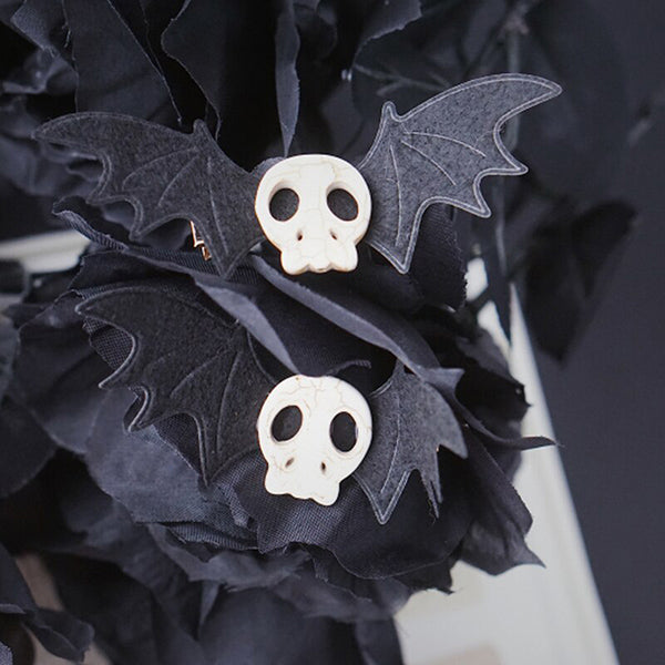 Goth Bowknot Hair Clips