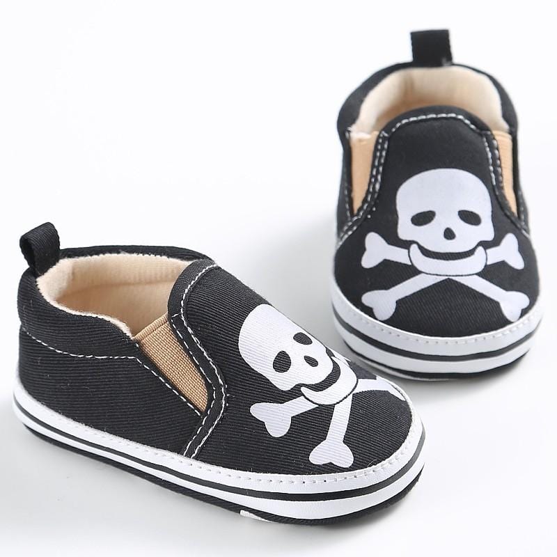 Pirate's Skull Baby Shoes