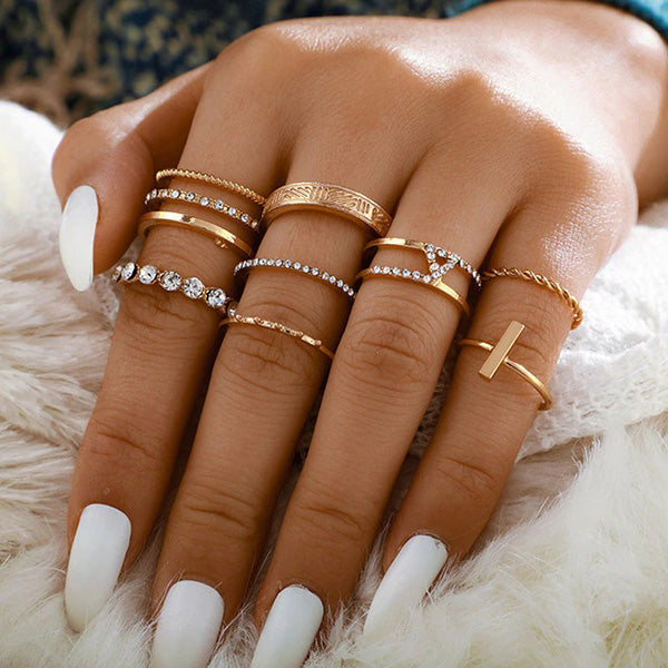 Gothic Boho Ring Sets