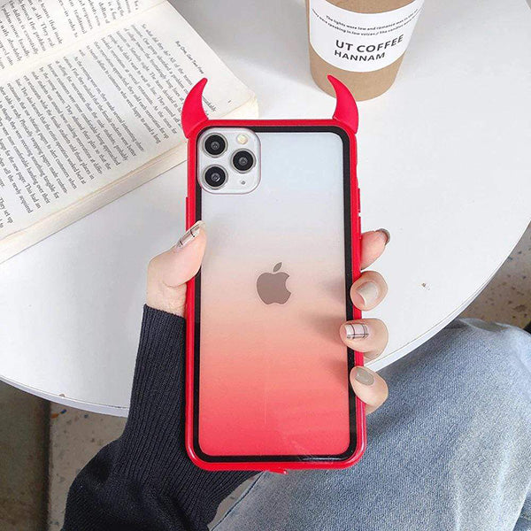 Cute Devil Horn Phone Case