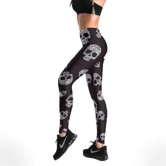 DEATH SKULL LEGGINGS