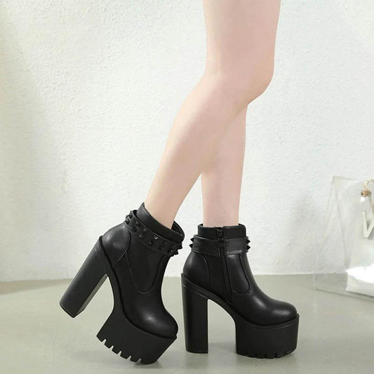 Hades Gal Platform Boots