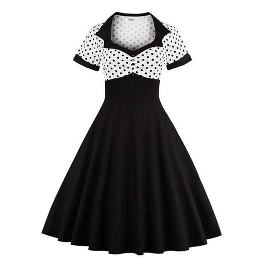 Dark Romanticism 50s Style Pin Up Dress