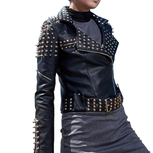 Faux Leather Ghost Rider Jacket