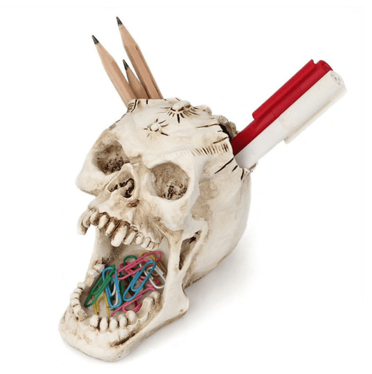 Regin Resin Skull Holder